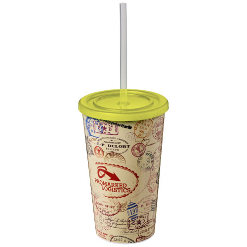 Gobelet publicitaire à double paroi 350 ml Americano® Citron vert
